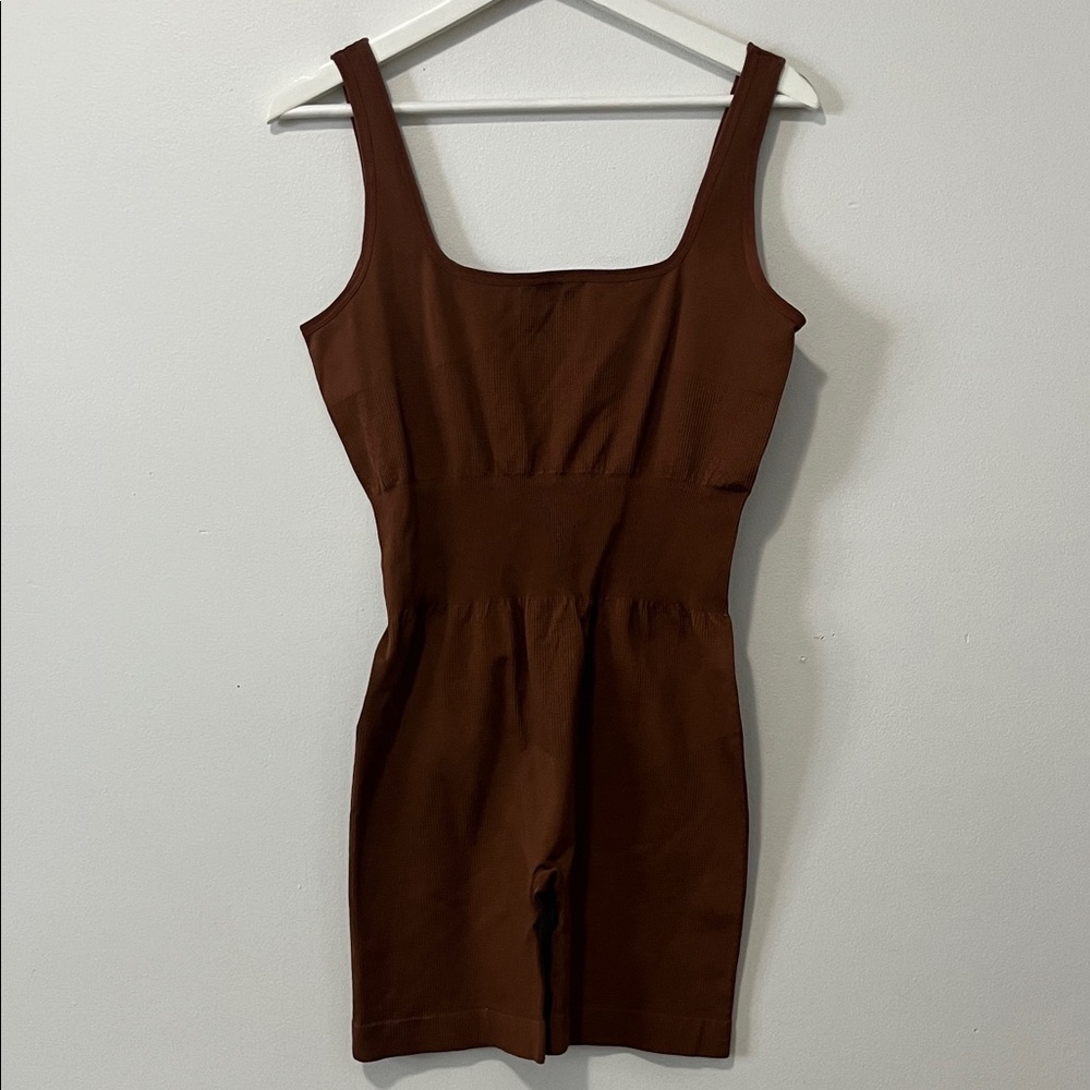 WeWoreWhat Chocolate Shapewear Bodysuit